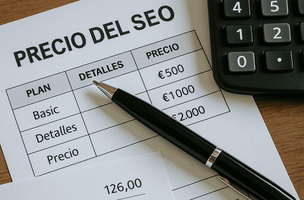 ¿Cuánto cuesta el SEO? Tarifas y precios de posicionamiento web